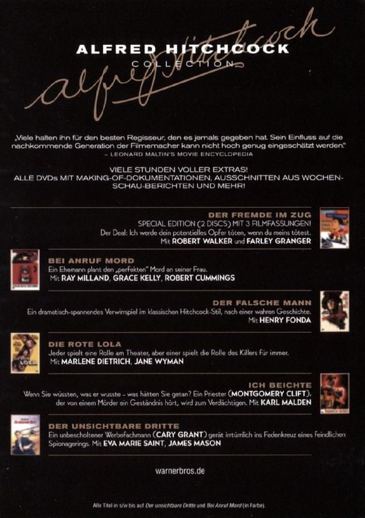 Alfred Hitchcock - Collection [7 DVDs]