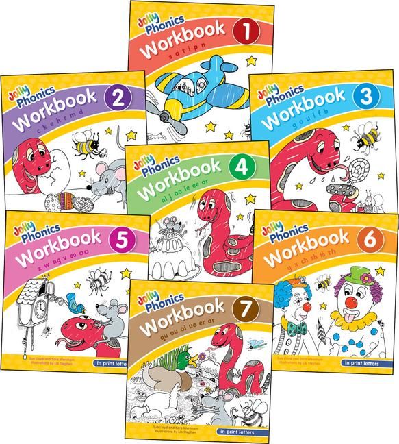 Produktbild: Jolly Phonics Workbooks 1-7