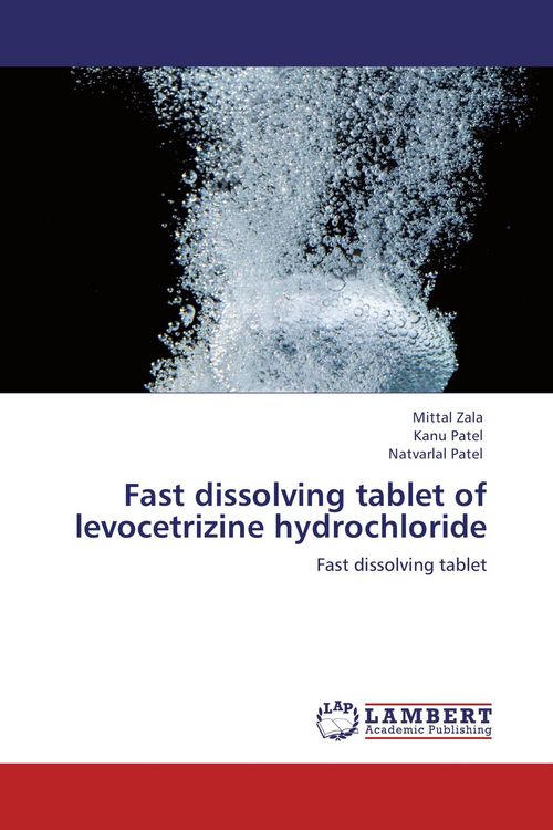 Produktbild: Fast dissolving tablet of levocetrizine hydrochloride