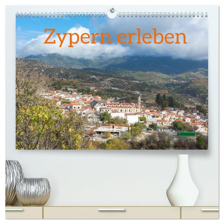 Produktbild: Zypern erleben (hochwertiger Premium Wandkalender 2026 DIN A2 quer), Kunstdruck in Hochglanz