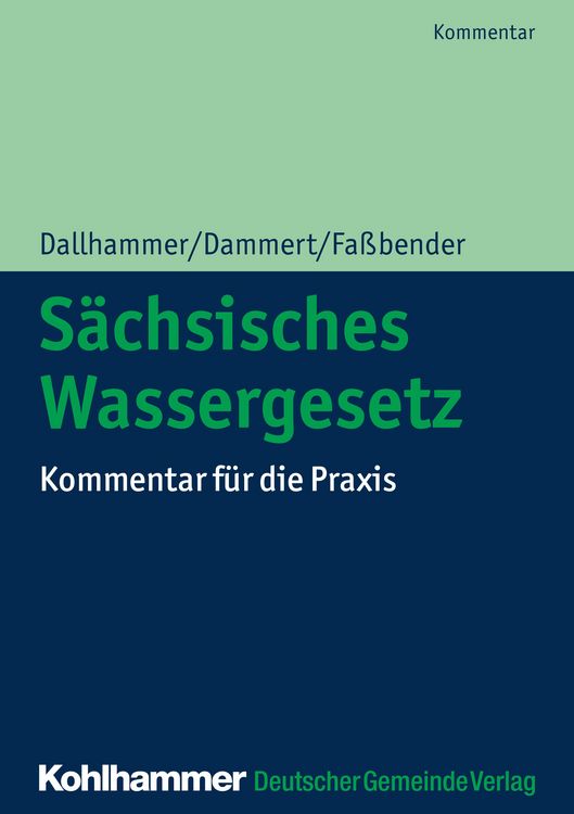 Produktbild: S&auml;chsisches Wassergesetz