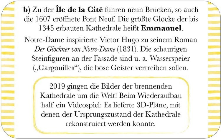 Produktbild: Dein St&auml;dte-Quiz Paris