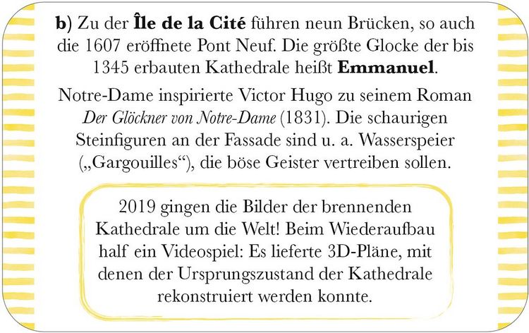 Produktbild: Fernweh Dein St&auml;dte-Quiz Paris