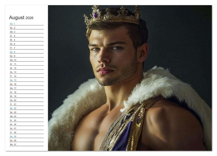 Produktbild: Prinz der Lust (Wandkalender 2026 DIN A3 quer), CALVENDO Monatskalender