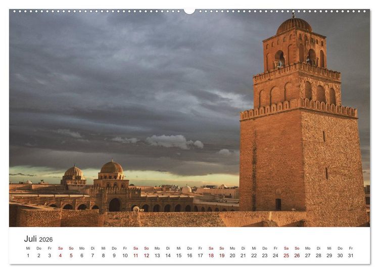 Produktbild: Tunesien - Das beeindruckende Land in Nordafrika. (Wandkalender 2026 DIN A2 quer), CALVENDO Monatskalender
