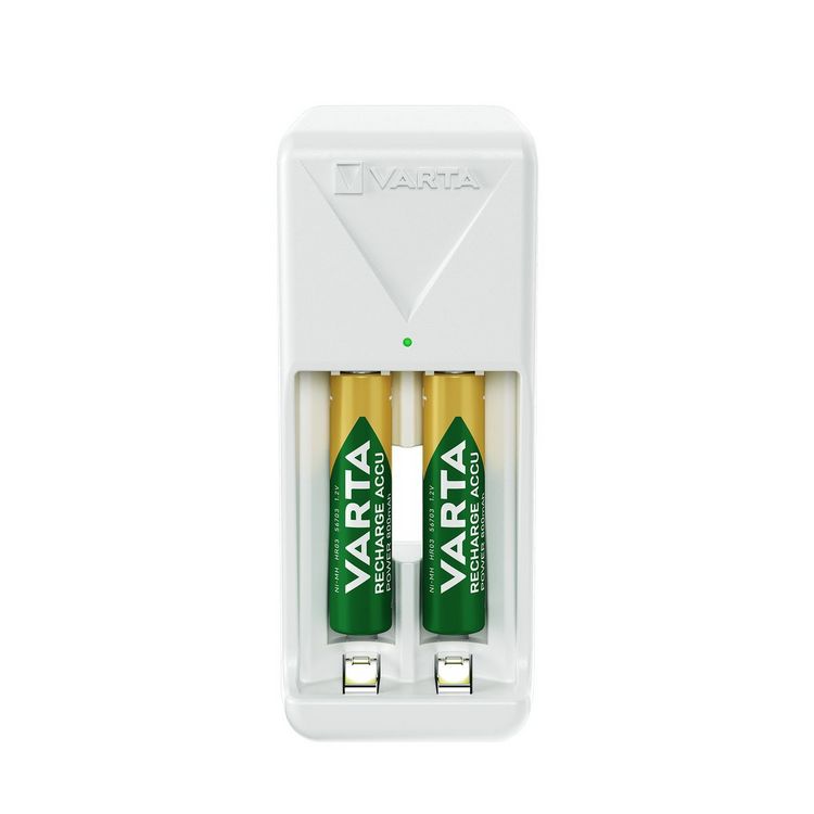 Produktbild: Varta Batterieladeger&auml;t Mini Charger 2x AAA 56703 800mAh wei&szlig;