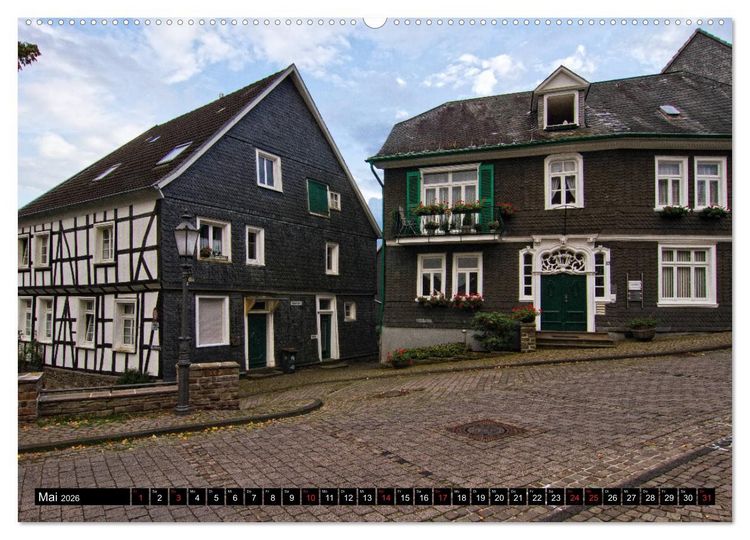 Produktbild: Stadtansichten H&uuml;ckeswagen (Wandkalender 2026 DIN A2 quer), CALVENDO Monatskalender