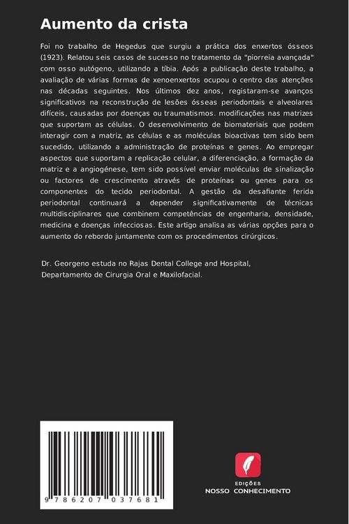 Produktbild: Aumento da crista
