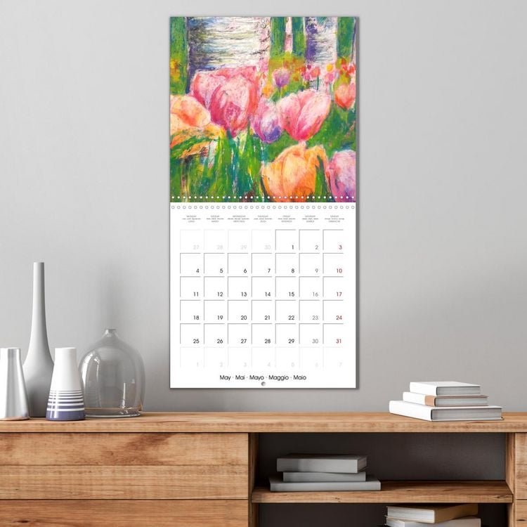 Produktbild: Calm moments in painted still lifes (Wall Calendar 2026 12 &times; 12 Inch) CALVENDO 12 Month Wall Calendar