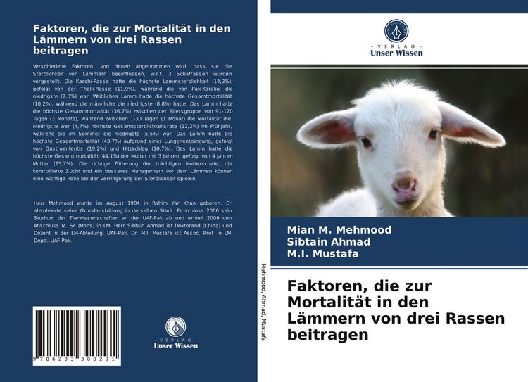 Produktbild: Faktoren, die zur Mortalit&auml;t in den L&auml;mmern von drei Rassen beitragen