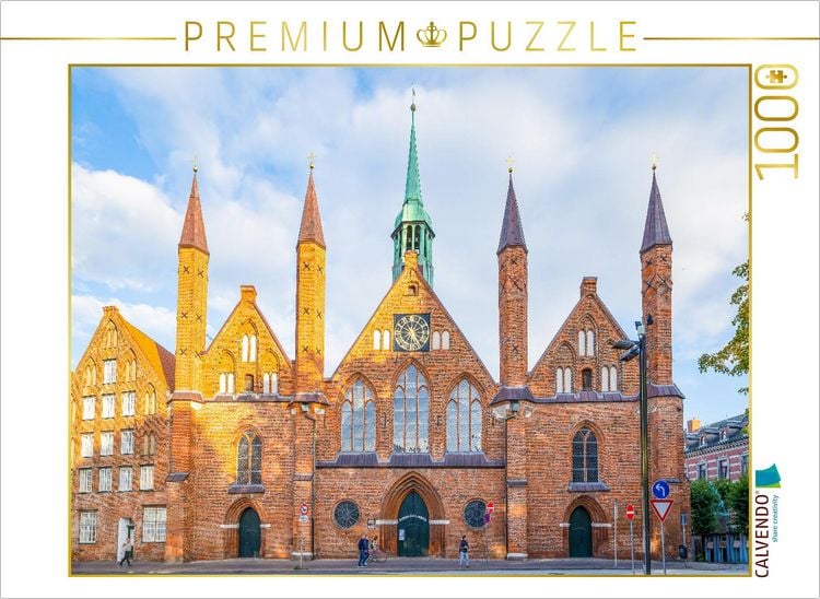 Produktbild: CALVENDO Puzzle Ein Motiv aus dem Kalender L&uuml;beck Impressionen | 1000 Teile Lege-Gr&ouml;&szlig;e 64x48cm Foto-Puzzle f&uuml;r gl&uuml;ckliche Stunden
