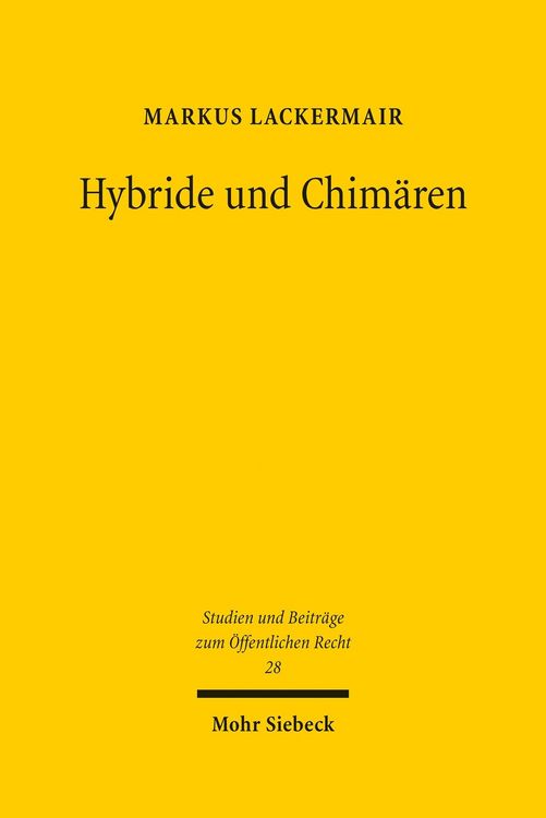 Produktbild: Hybride und Chim&auml;ren