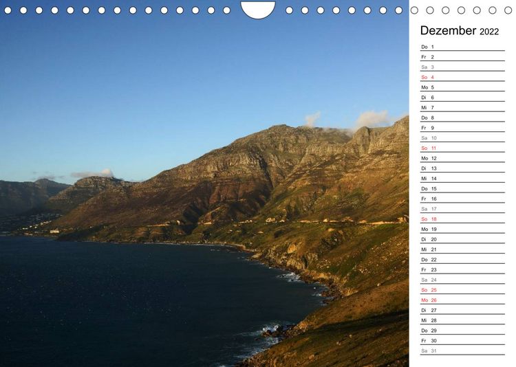 Produktbild: Impressionen vom Kap (Wandkalender 2022 DIN A4 quer)