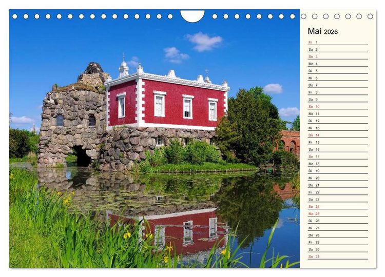 Produktbild: Spaziergang durch den W&ouml;rlitzer Park (Wandkalender 2026 DIN A4 quer), CALVENDO Monatskalender