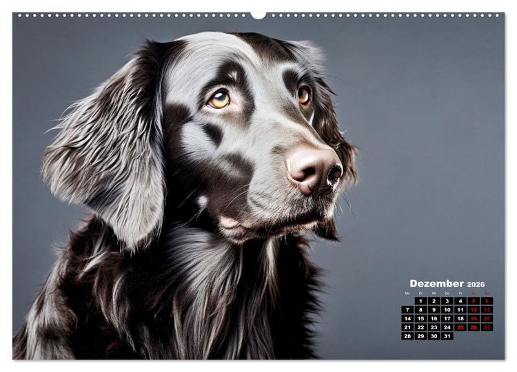 Produktbild: Only Black (Wandkalender 2026 DIN A2 quer), CALVENDO Monatskalender