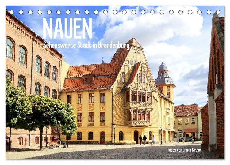 Produktbild: Nauen - Sehenswerte Stadt in Brandenburg (Tischkalender 2027 DIN A5 quer), CALVENDO Monatskalender