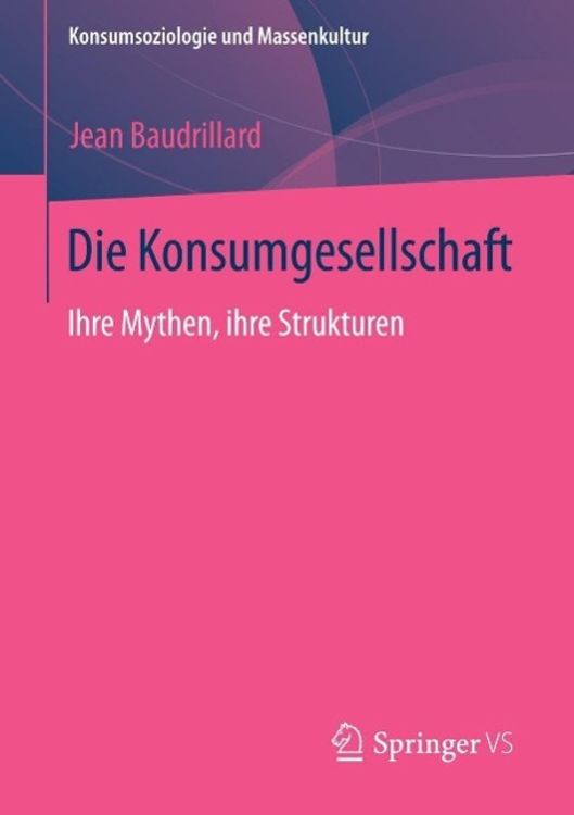 Produktbild: Die Konsumgesellschaft