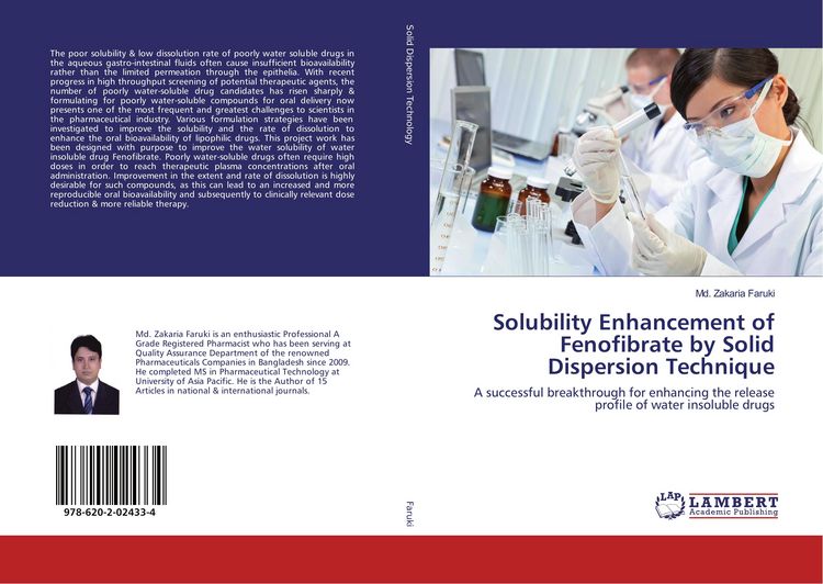 Produktbild: Solubility Enhancement of Fenofibrate by Solid Dispersion Technique