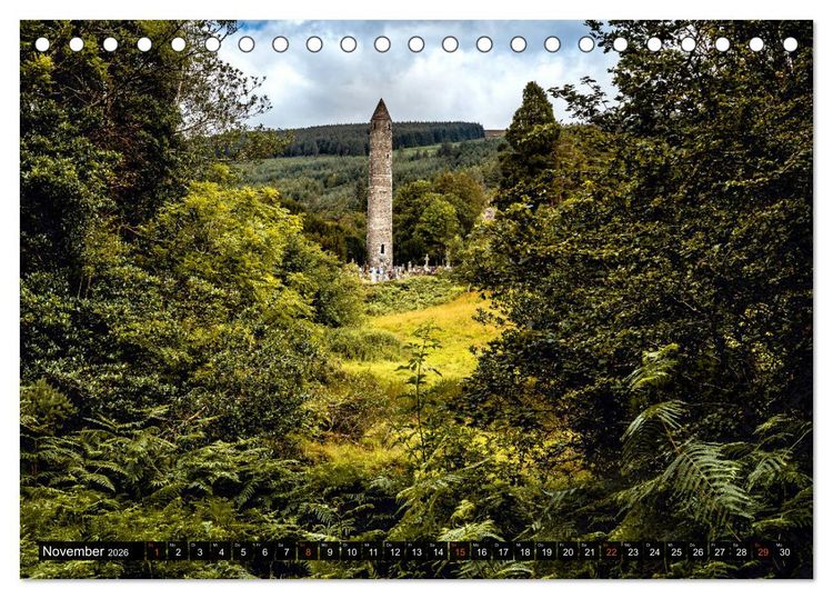 Produktbild: Irland-Liebe (Tischkalender 2026 DIN A5 quer), CALVENDO Monatskalender