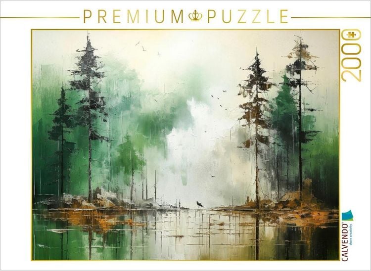 Produktbild: CALVENDO Puzzle Eine Landschaft voller Magie | 2000 Teile Lege-Gr&ouml;&szlig;e 90x67cm Foto-Puzzle f&uuml;r gl&uuml;ckliche Stunden