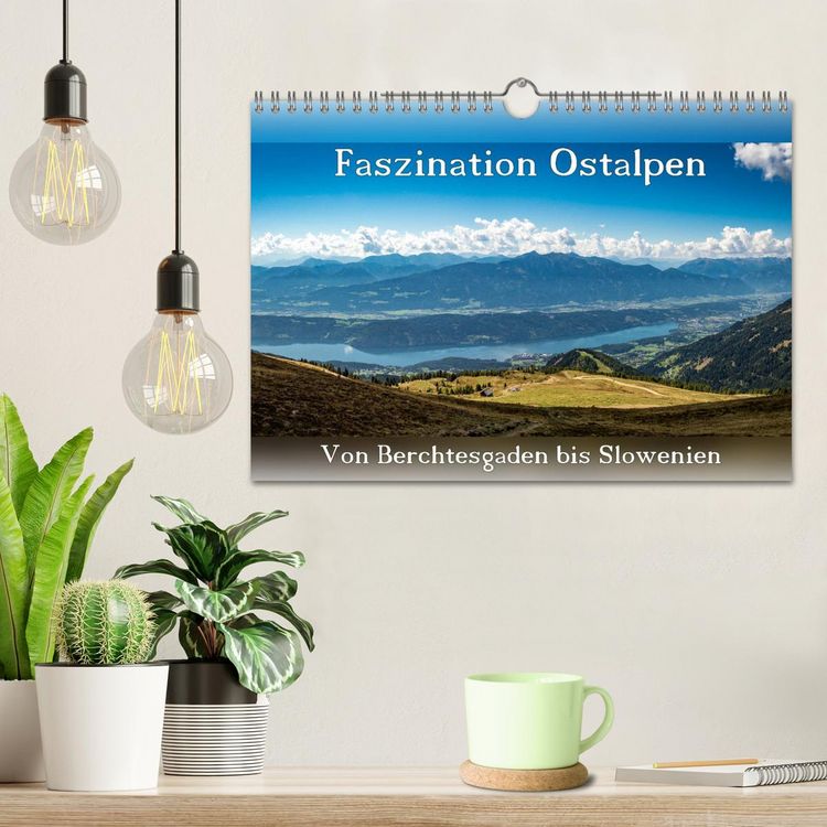 Produktbild: Faszination Ostalpen - von Berchtesgaden bis Slowenien (Wandkalender 2026 DIN A4 quer), CALVENDO Monatskalender