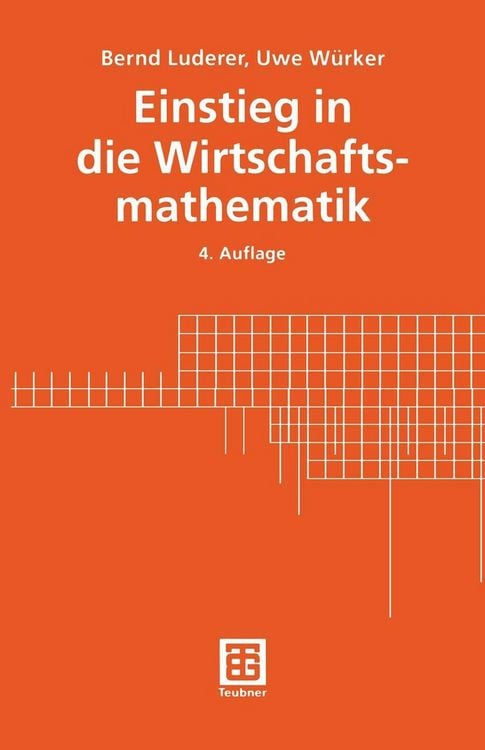 Produktbild: Einstieg in die Wirtschaftsmathematik