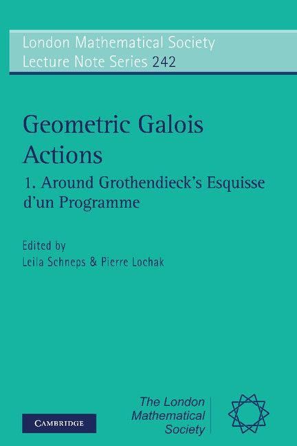 Produktbild: Geometric Galois Actions
