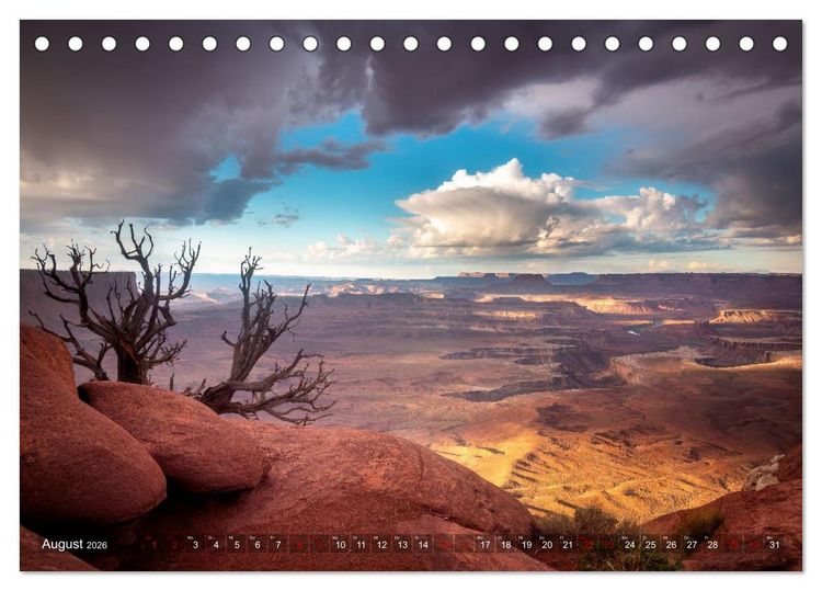 Produktbild: Wild, Wide, West (Tischkalender 2026 DIN A5 quer), CALVENDO Monatskalender