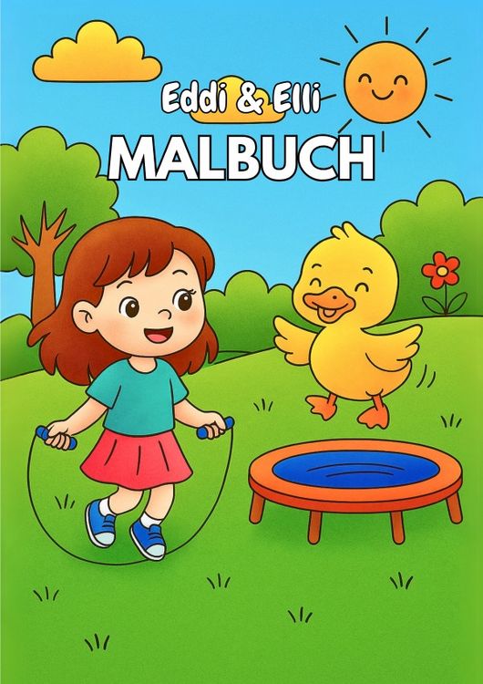 Produktbild: Malbuch - Eddi &amp; Elli