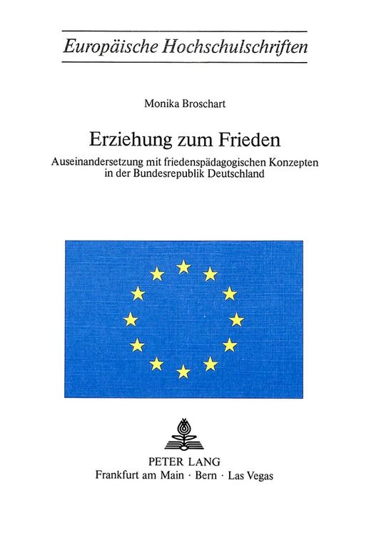 Produktbild: Erziehung zum Frieden