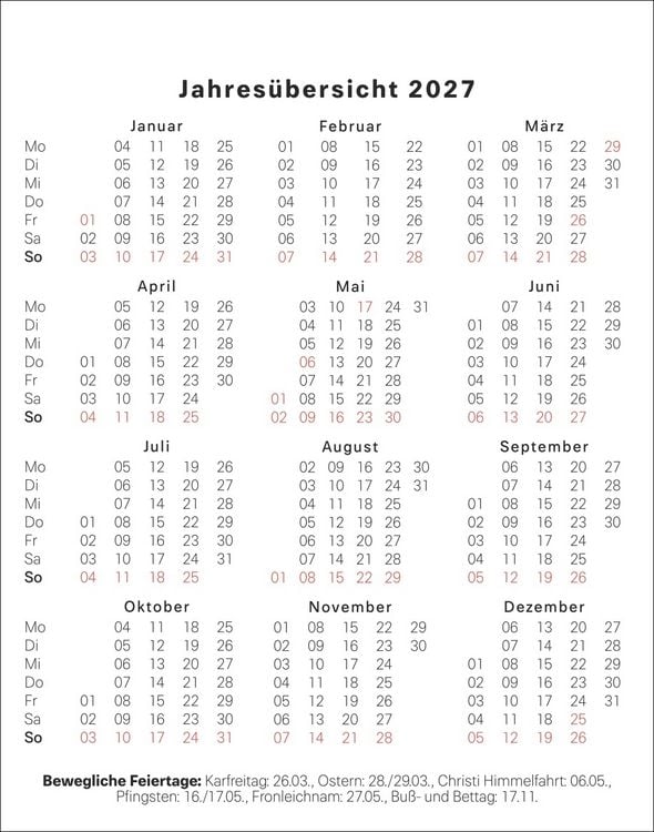 Produktbild: Simons Katze Tagesabrei&szlig;kalender 2027