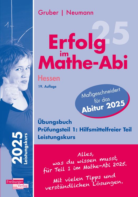 Produktbild: Erfolg im Mathe-Abi 2025 Hessen Leistungskurs Pr&uuml;fungsteil 1: Hilfsmittelfreier Teil