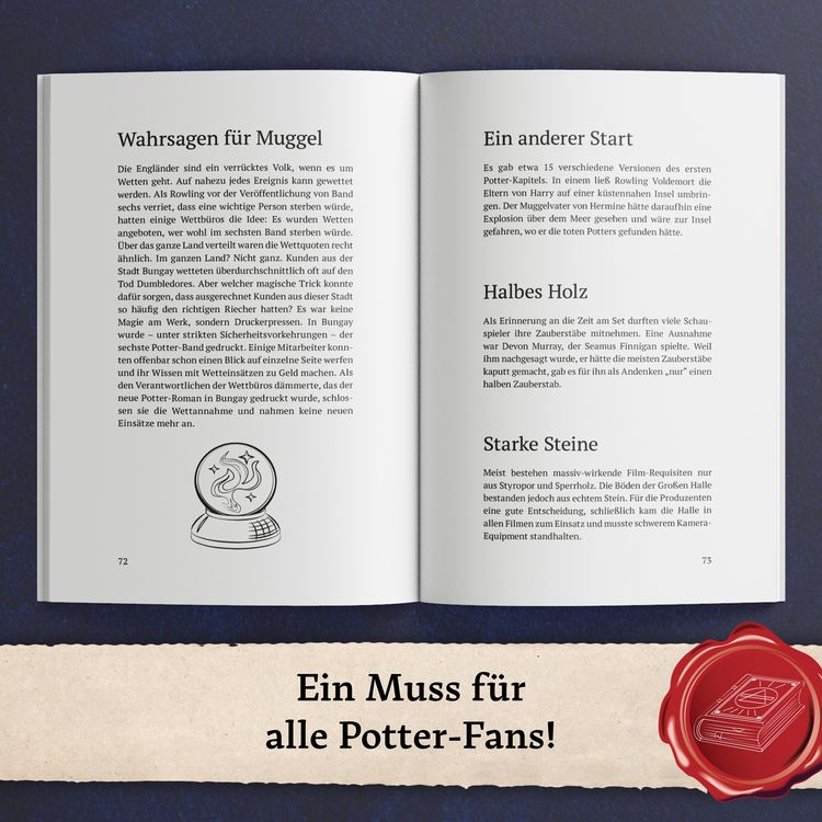 Produktbild: Unn&uuml;tzes Wissen f&uuml;r Potter-Fans 2 &ndash; Die inoffizielle Sammlung