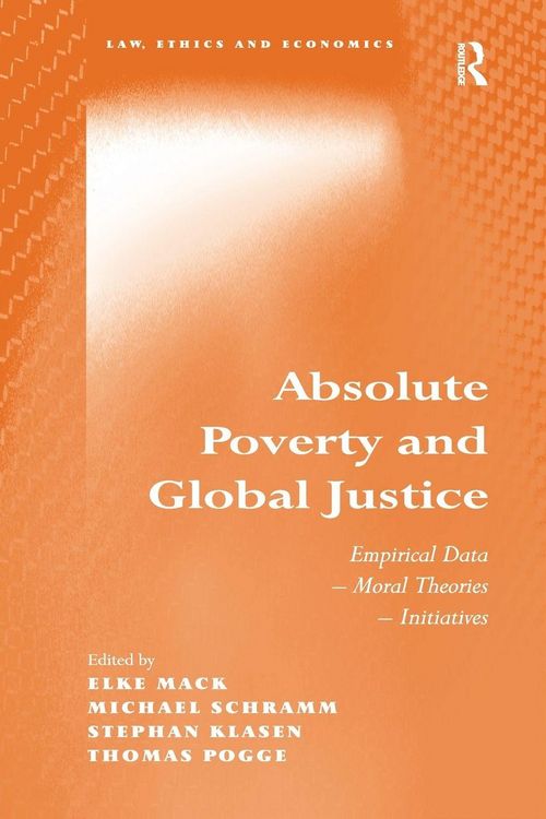 Produktbild: Absolute Poverty and Global Justice