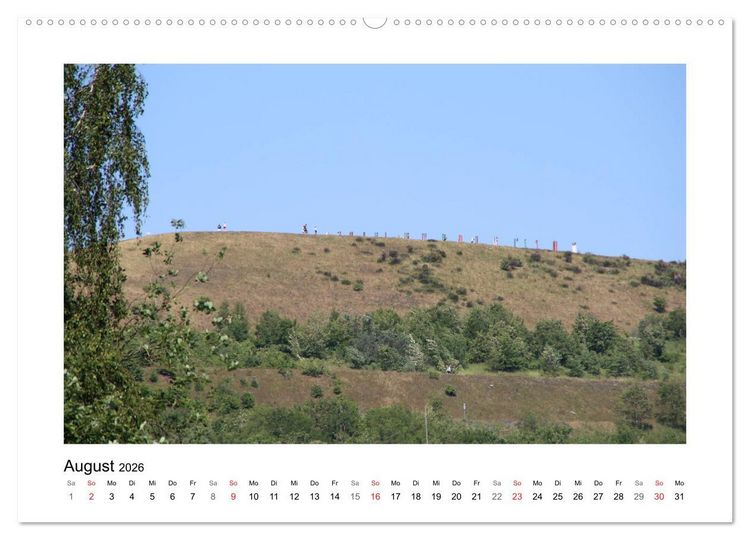 Produktbild: Zeche Prosper-Haniel Bottrop (Wandkalender 2026 DIN A2 quer), CALVENDO Monatskalender