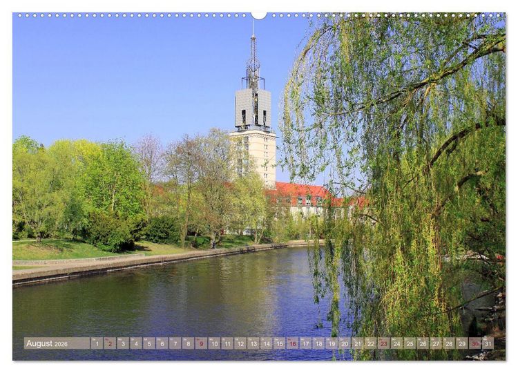 Produktbild: Potsdam an der Havel (hochwertiger Premium Wandkalender 2026 DIN A2 quer), Kunstdruck in Hochglanz