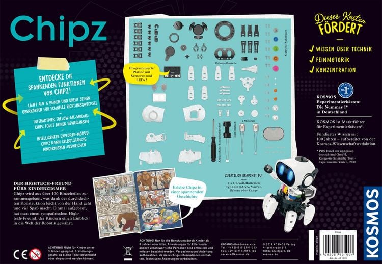 Produktbild: Chipz - Dein intelligenter Roboter