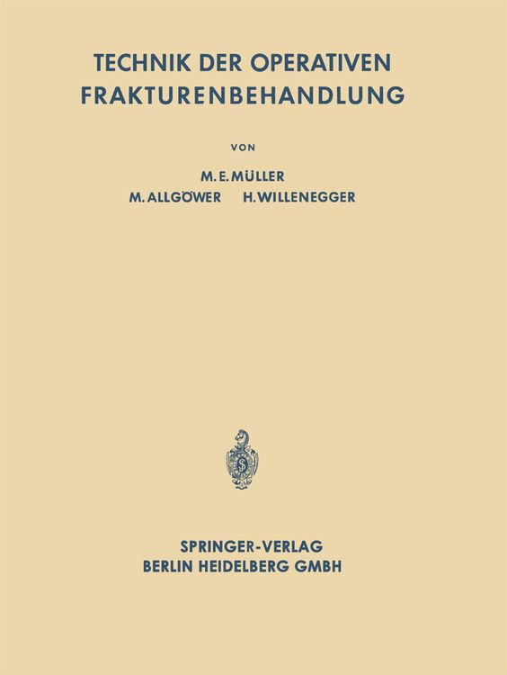 Produktbild: Technik der Operativen Frakturenbehandlung