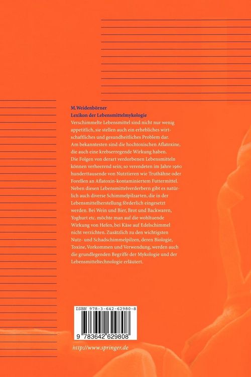 Produktbild: Lexikon der Lebensmittelmykologie