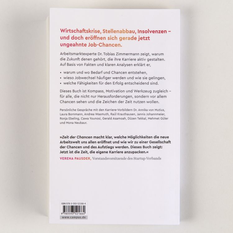 Produktbild: Zeit der Chancen