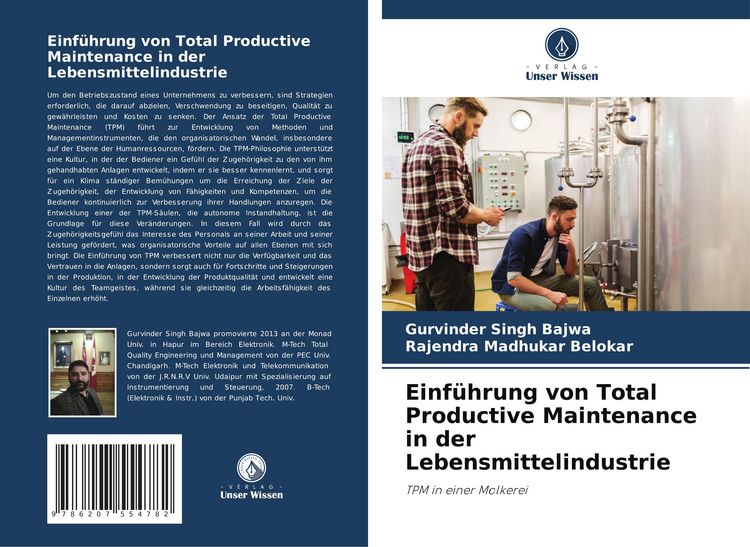 Produktbild: Einf&uuml;hrung von Total Productive Maintenance in der Lebensmittelindustrie