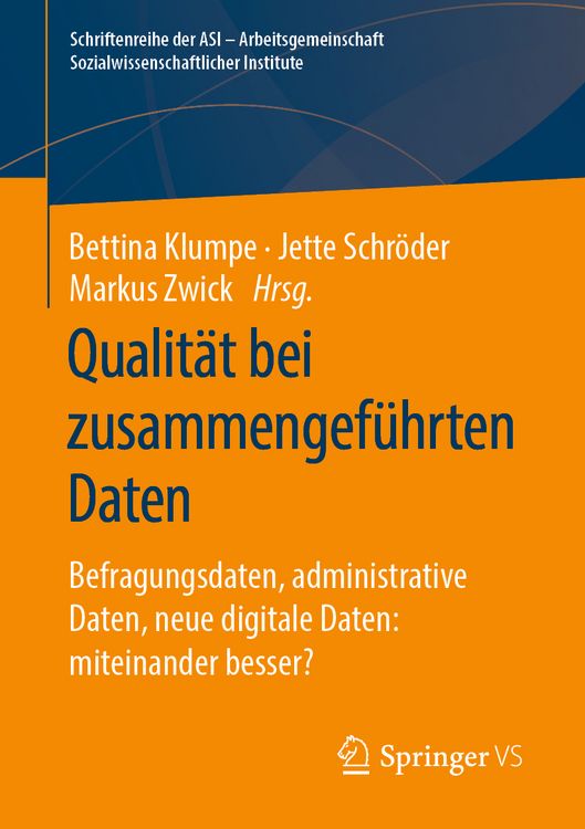 Produktbild: Qualit&auml;t bei zusammengef&uuml;hrten Daten