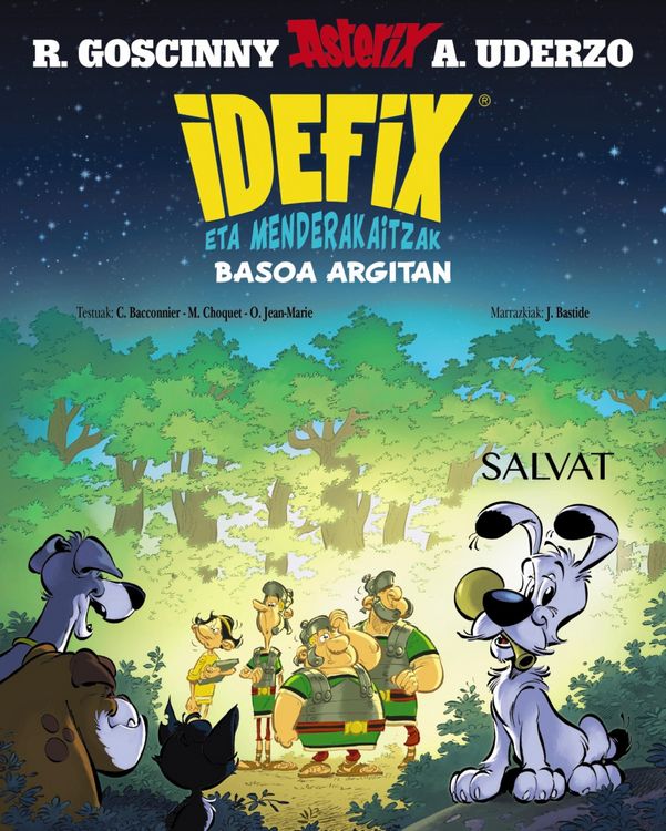 Produktbild: Idefix eta menderakaitzak, 6. Basoa argitan