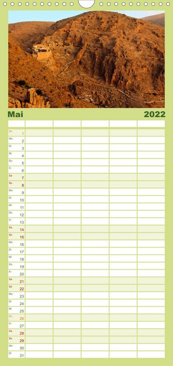 Produktbild: Familienplaner Syrien - Erinnerungen (Wandkalender 2022 , 21 cm x 45 cm, hoch)