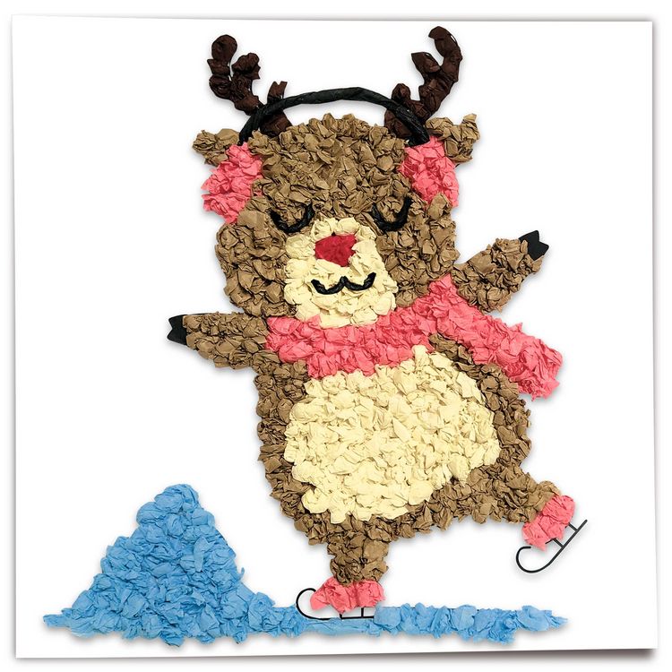 Produktbild: URSUS Kn&uuml;ddelbilder-Set "Winter"