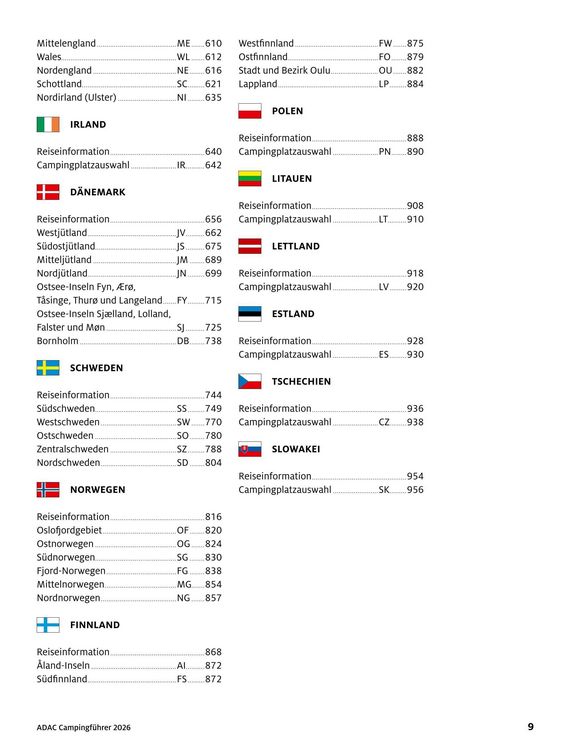 Produktbild: ADAC Campingf&uuml;hrer Deutschland/Nordeuropa 2026