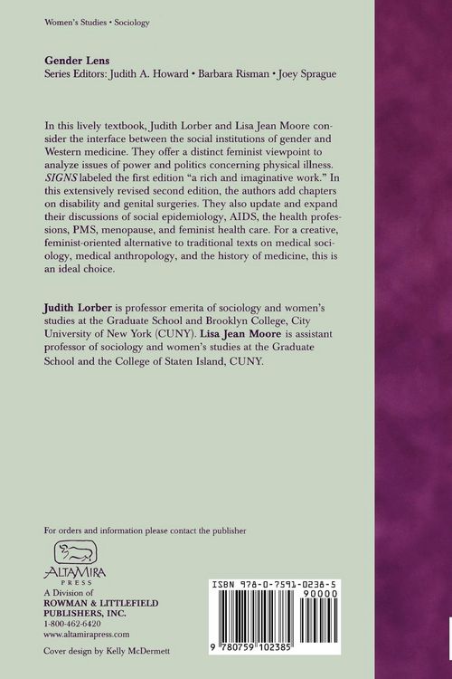 Produktbild: Gender and the Social Construction of Illness