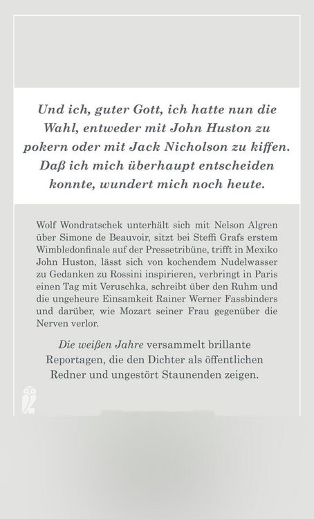Produktbild: Die wei&szlig;en Jahre