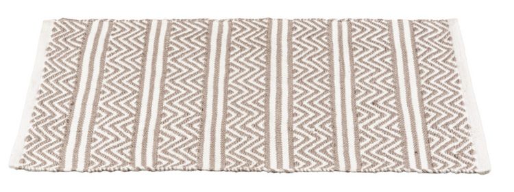 Produktbild: Badematte Mod. Shaki, Badvorleger aus recycelten PET Flaschen, 50 x 80 cm