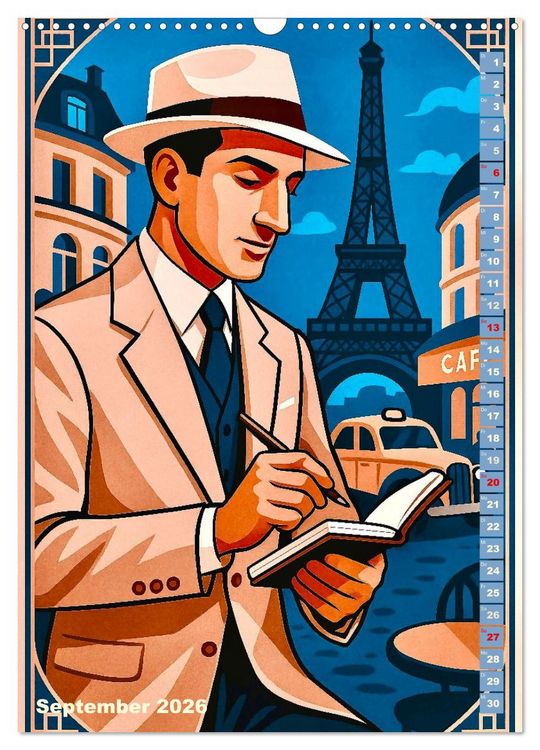 Produktbild: George Gershwin (Wandkalender 2026 DIN A3 hoch), CALVENDO Monatskalender